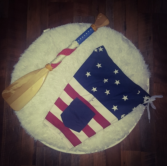 American Flag Swim Trunks Medium - Picture 2 of 3